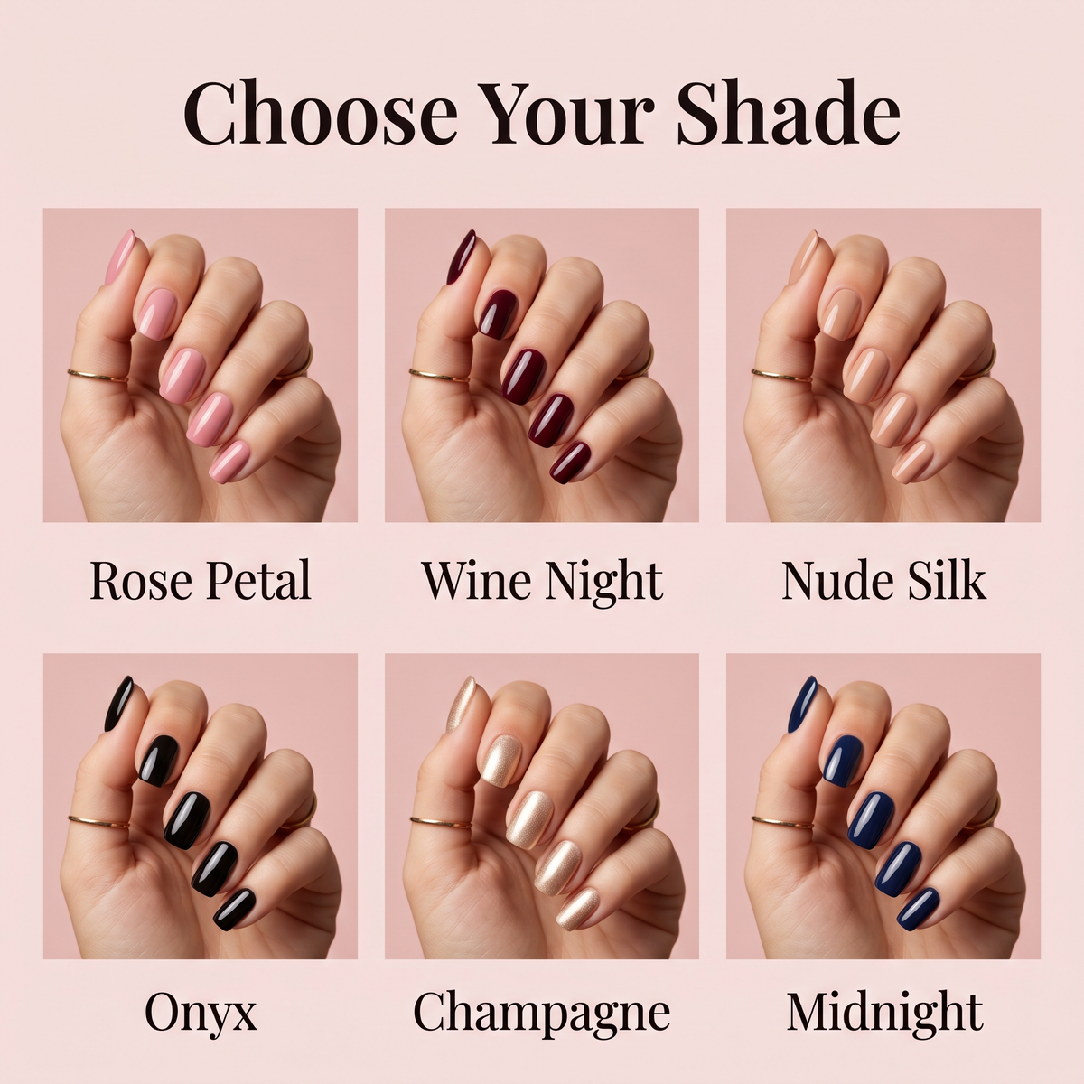 Pocket Salon Kit color shade options